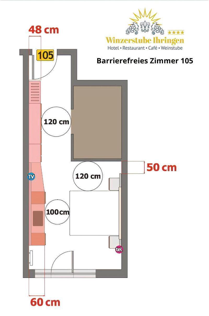 Hotel Winzerstube Ihringen Kültér fotó